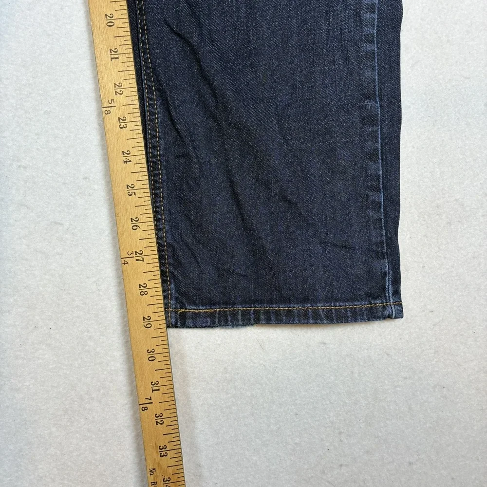 Levis 541 Athletic Taper 36x29 (30 on tag) Dark Wash Blue Jeans Stretch Y2K READ